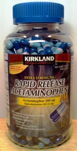 Kirkland Signature Acetaminophen 500 Mg Pm (Pack of 2)