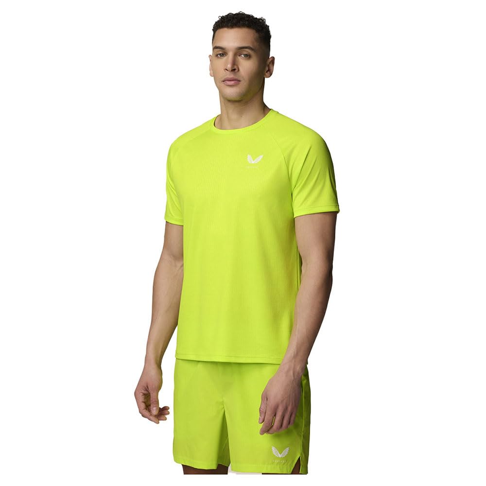Castore CMC30782 Short Sleeve T-Shirt XL Yellow