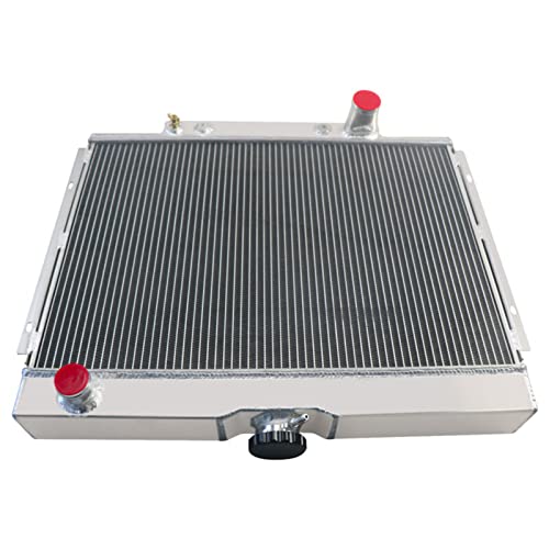 Tepilauda Full Aluminum Radiator For 1967-1970 Ford Mustang Big Block 1968 1969 4 Row Core Radiators #TOP3