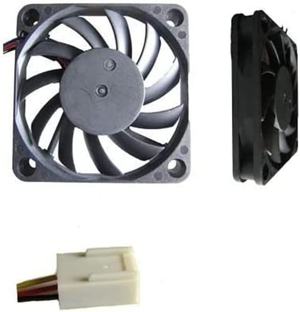 60mm 6cm 60 x 60 x 10mm 3 Pin 5 Volt PC case Fan (H) EC6010H05
