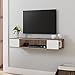 FITUEYES Mueble TV Colgante Madera Gabinete Flotante Estante en la Pared