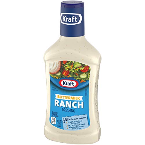 Image of Kraft Buttermilk Ranch Dressing, 16 fl oz Bottle (Pack of 3)