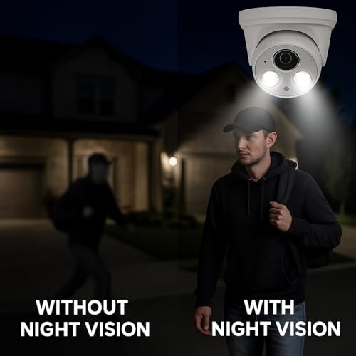 Image of JK Vision 4MP IP Dome Camera with 1.8mm Ultra-Wide Lens |24 /7 Color, 3Powerful LED, Indoor Outdoor CCTV Surveillance Camera | Full HD Network Security Camera for Home, Office & Shop