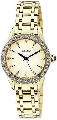 Seiko Analog White Dial Women's Watch - SRZ386P1