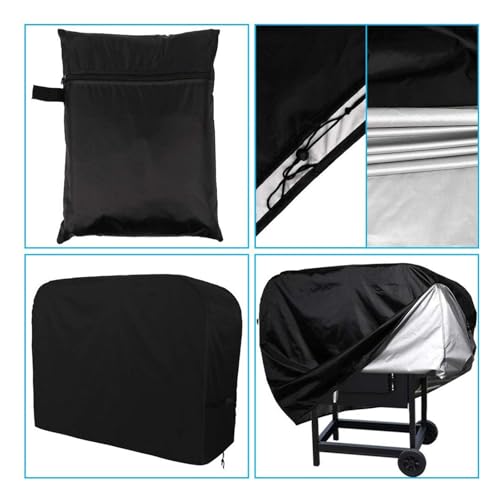 Housse barbecue gaz imperméable bâche protection gril extérieur résistante poussière - 3