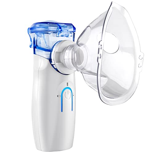 Meowyn Mesh Nebulizer, Portable, Adjustable Nebulization Control, Fine Cool Mist, Efficient Atomization, Less Residues, Noiseless, Handheld for Household Use Cover
