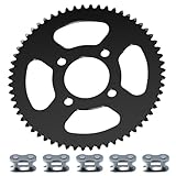 YOXUFA Go Kart Sprocket 35 Chain 60 Tooth Rear Drive Sprocket 51mm Bore for Predator 79cc 212cc 420cc Mini Bike Trike ATV Go Kart Cart Powersports Heavy Duty Parts
