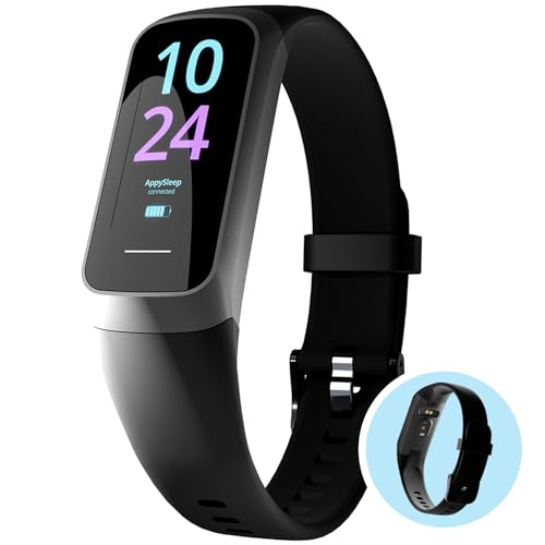 AppySleep Anti Snoring Smart Wristband Watch with Patented Snore Sensing Technology & Smartphone Android App, Sleep Pattern Monitor Device, Soluciones para Los Ronquidos para Mujeres y Hombres