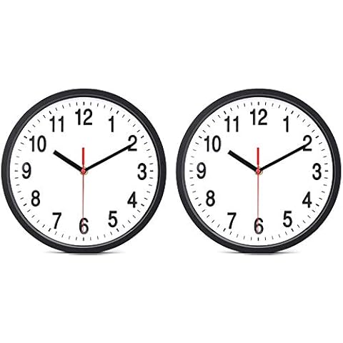 Tebery Silent Non-Ticking Wall Clock Cover