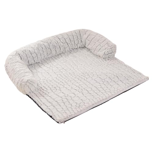 Cuccia Per Cani Per Divano | Lavabile Antiscivolo Protettore per Mobili con Bordo Rialzato | Copridivano Rilassante per Animali,per Soggiorno Camera da Letto Balcone Appartamento Area Giochi Relax Int