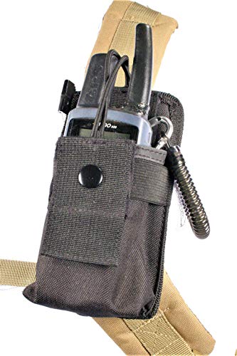 Clakit Strappack Clip-On Pouch For Radio & Gps (Black) Backpack Attachment For Hunters, First Responders, Public Safety, Hikers And Travelers #TOP5