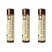 Panama Jack SPF 45 Sunscreen Vanilla Lip Balm, Broad Spectrum, Prevents & Soothes Dry, Chapped Lips (Pack of 3)