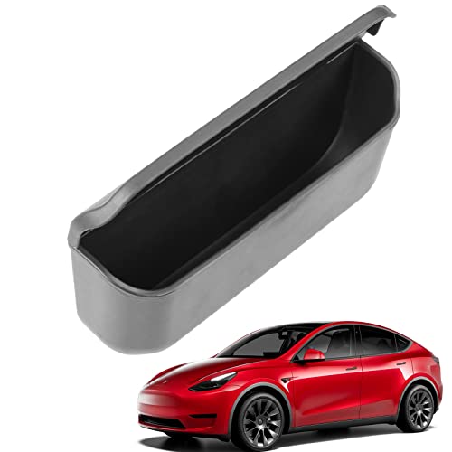 BASENOR Tesla Model 3 Model Y Soporte para Gafas de Sol Caja organizadora de Silicona Duradera Gafas Llave Tarjeta Impermeable Estuche de Almacenamiento Accesorios Cover
