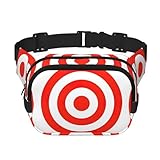 Design Target Fanny Pack Belt Bag For Women And Men, Fashionable Waist Pack For Traveling, Hiking