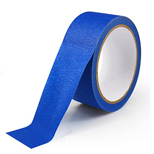 Image of Blue Painter's Tape 33 Yards, Multi Surface Masking Tape in Total, 8-50mm Wide Multi Size Painting and Decoration Supplies, Indoor and Outdoor Use