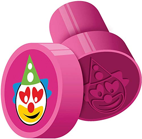 Carimbos Cis Stamp Palhacinhos, Cis, 42.3400, Multicor, Display C/ 24 Unidades