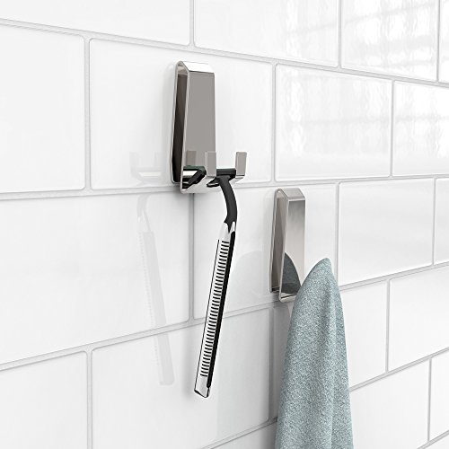 Ensemble de crochets muraux inox Better Living support de rangement pour maison - 3