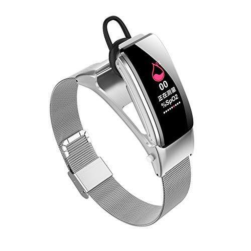 Nesee B31 Steel Strip Smart Bracelet Bluetooth Call Bracelet Headset 2 in1 Smart