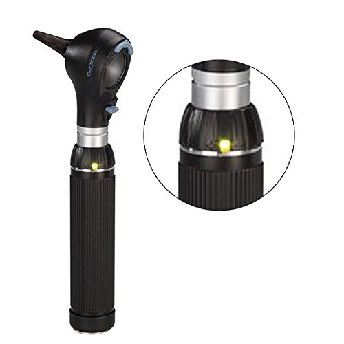 Adc Portable Diagnostic Set With Standard Otoscope And Coax Ophthalmoscope, Xenon Lamps, 3.5V, Hard Case, Diagnostix 5410X, Black #TOP5