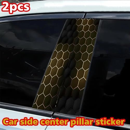Sticker voiture pilier B masquer rayure vinyle imperméable