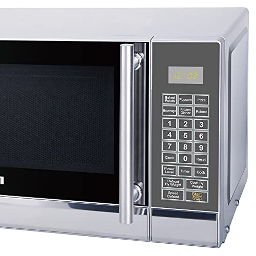 RCA 0.7 Cubic Foot Microwave, Stainless Steel Design - Image 3