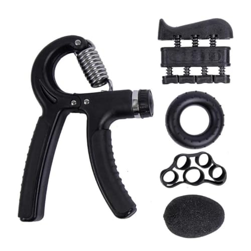 Kit Hand Grip Aparelho Fortalecedor De Mola para Mão Punho Pulso Antebraço Dedos Cotovelo Exercício