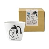 アサヒ興洋 コップ 徳川家康 220ml 磁器 美濃焼 ぐい吞み カップ 冷酒を注ぐと頬が赤らむ 日本酒 日本製 ギフト プレゼント 贈り物
