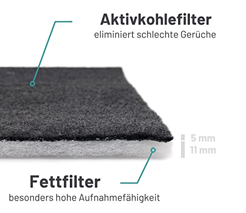 DD-Living-Filtros-campana-extractora-con-carbon-activo-Paquete-de-2-Filtro-de-carbono-activado-y-filtro-antigrasa-Filtro-recortable-a-medida-57×47-cm