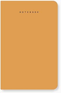 FACTOR NOTES A5 Notebook: 90 GSM Ruled 160 Pages (Earth Yellow)