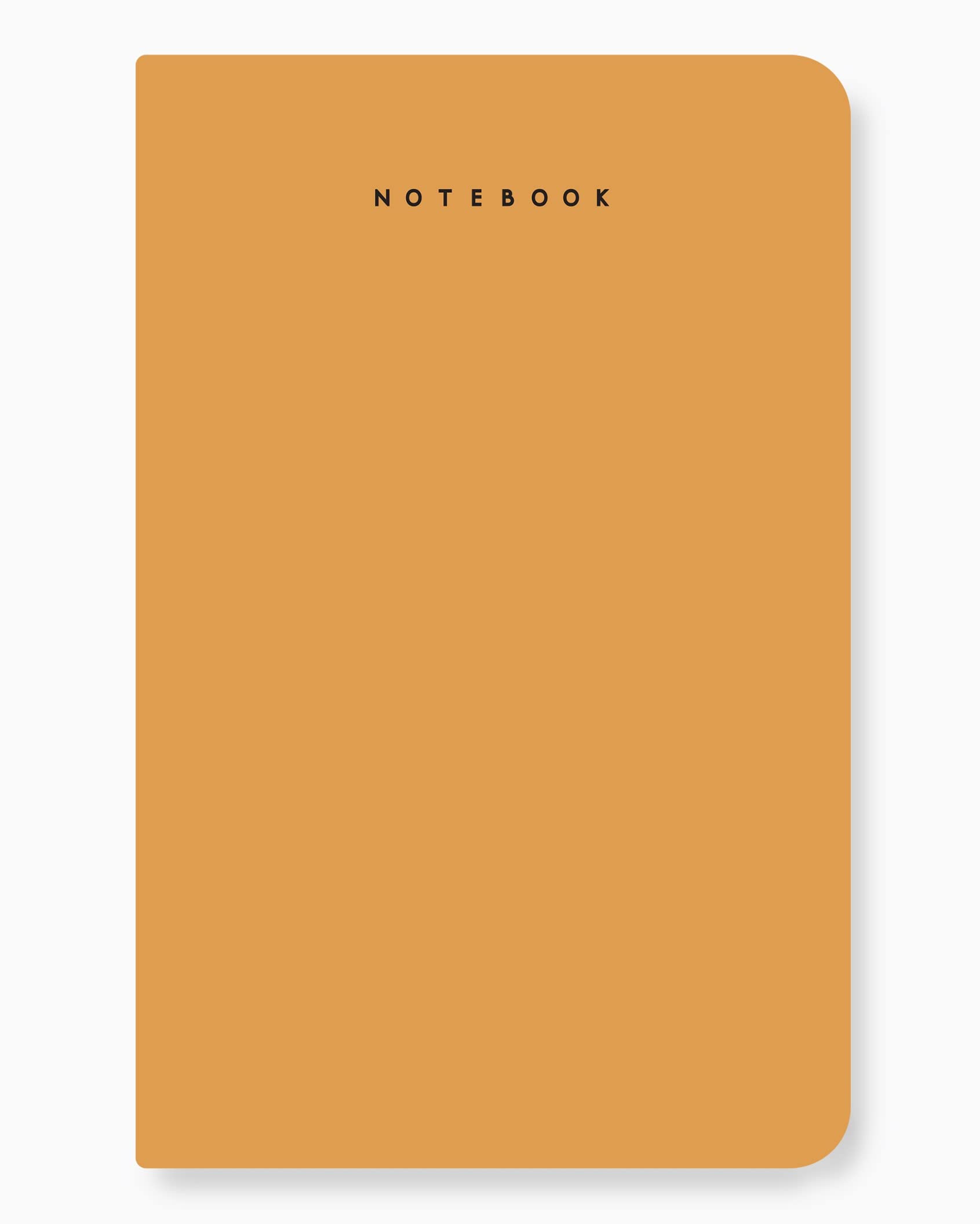 Factor Notes 160-Pages 90 GSM Ruled Notebook, A5 Size, Earth Yellow