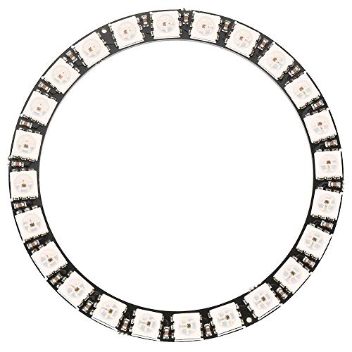 Tomantery RGB LED Ring Chainable 24 Bit LED Ring 5VDC for Home Lighting