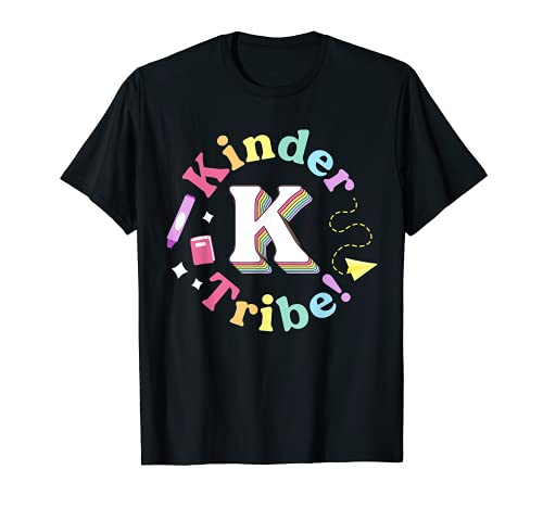 Kinder Tribe Kindergarten Teacher Crew Team Back To School Men Women Kids T-Shirt