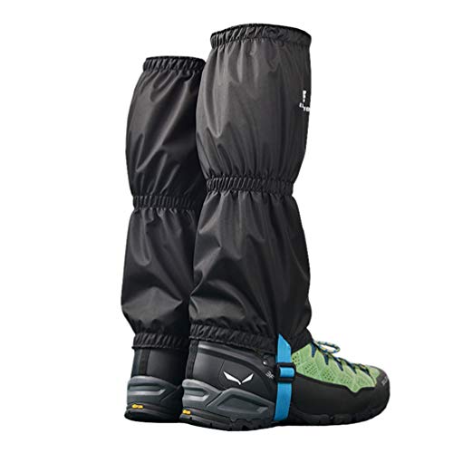 CLISPEED 2 Pares Nylon Leg Polainas Polainas de Inicialização para Correr Ao Ar Livre Mochila de Cam