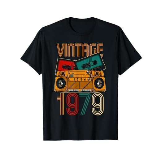 Regalos de cumpleaños 43 - Vintage de años 1979 Camiseta