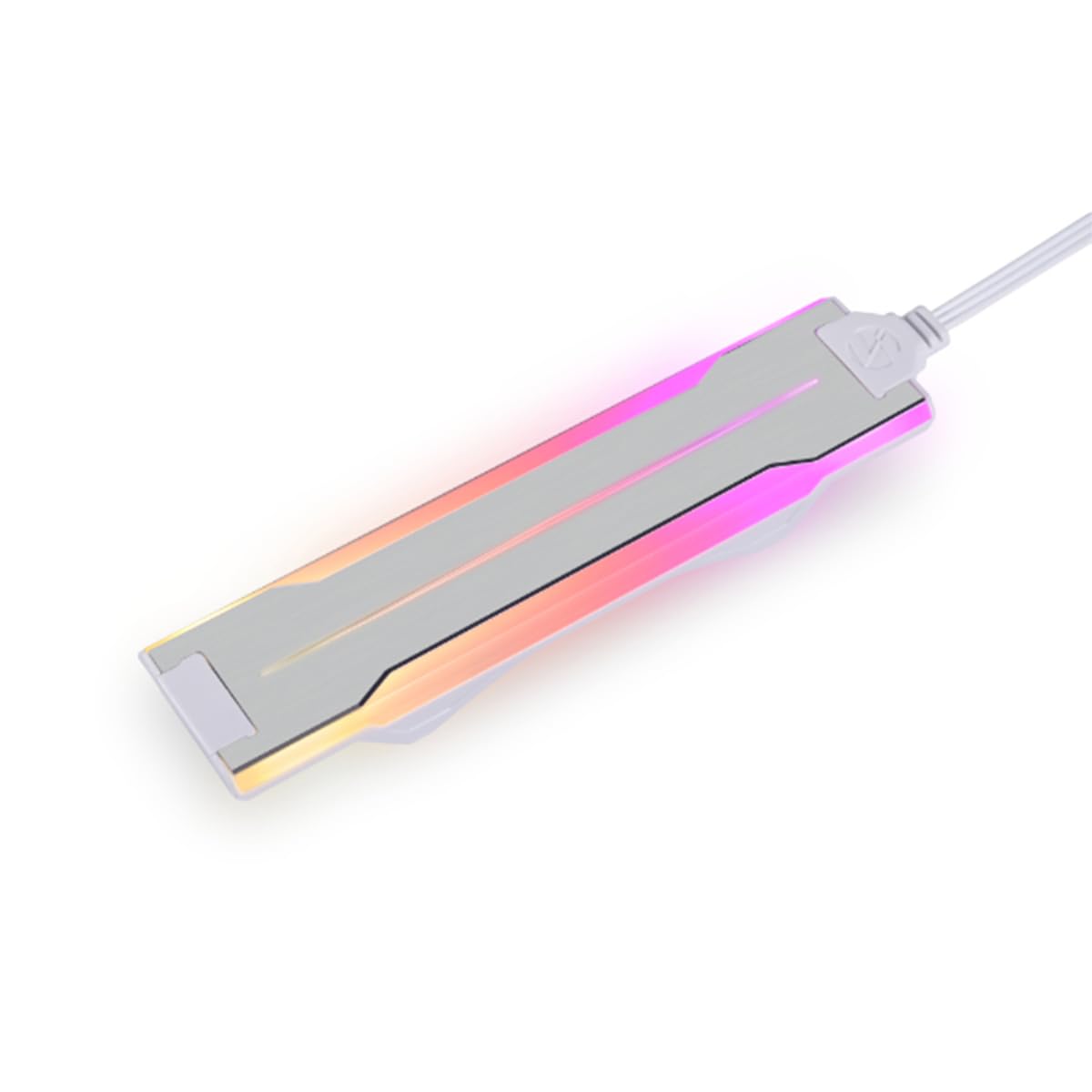 Lian-Li P28ARGB-W Optional Side Diffused Cooling RGB Kit, White - 3 Piece