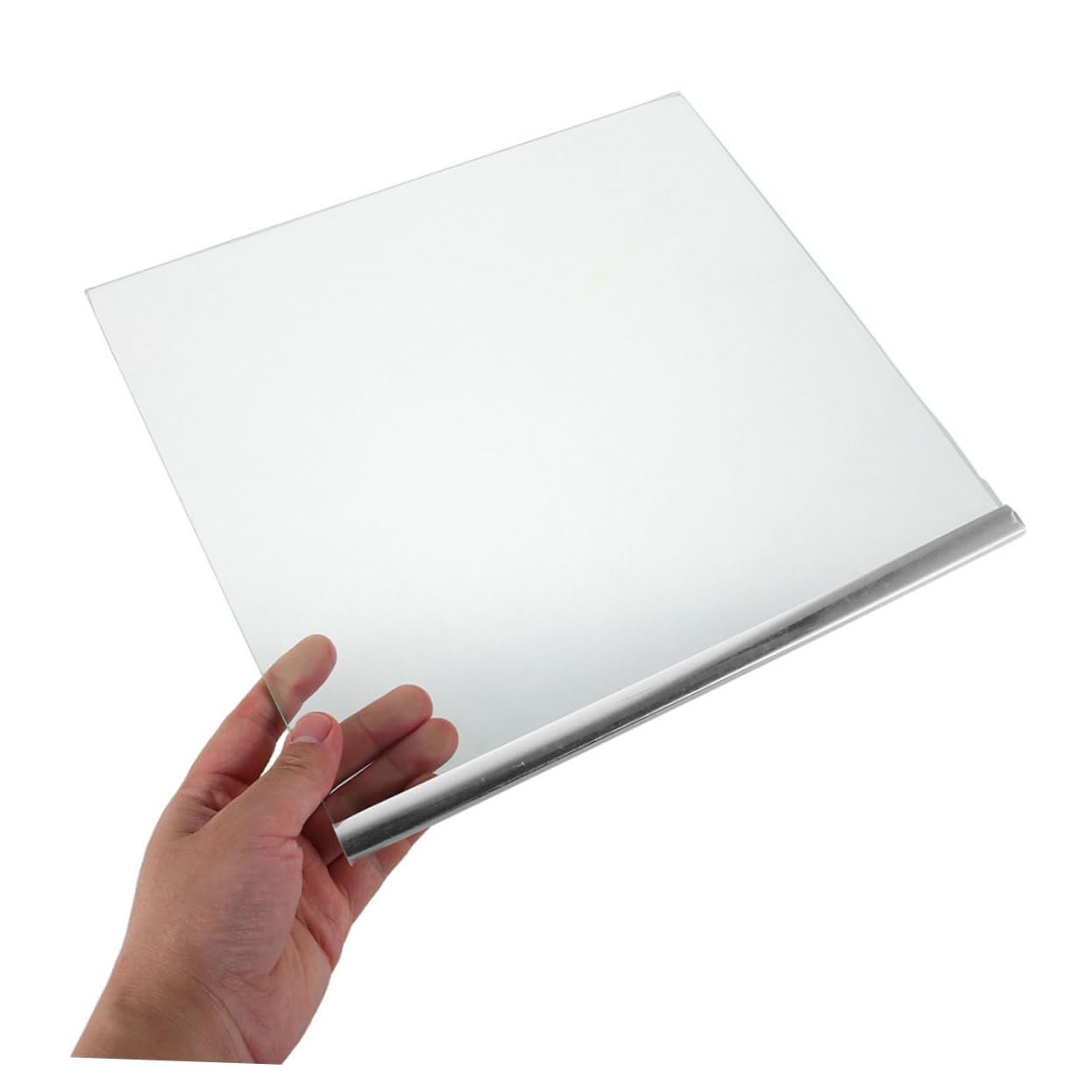 Ripiano in Vetro per Frigorifero 33x30 Cm, Sostituzione | Divisore per Frigo, Accessorio Trasparente per Organizzazione Cucina, Pulizia Facile e Portata Elevata