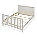 Sorelle Furniture Farmhouse 3-Piece Nursery Set with 4-in-1 Convertible Crib, 4-Drawer Dresser, and Changing Table with Shelves, Baby Furniture Made of Wood, Non-Toxic Finish-Weathered White