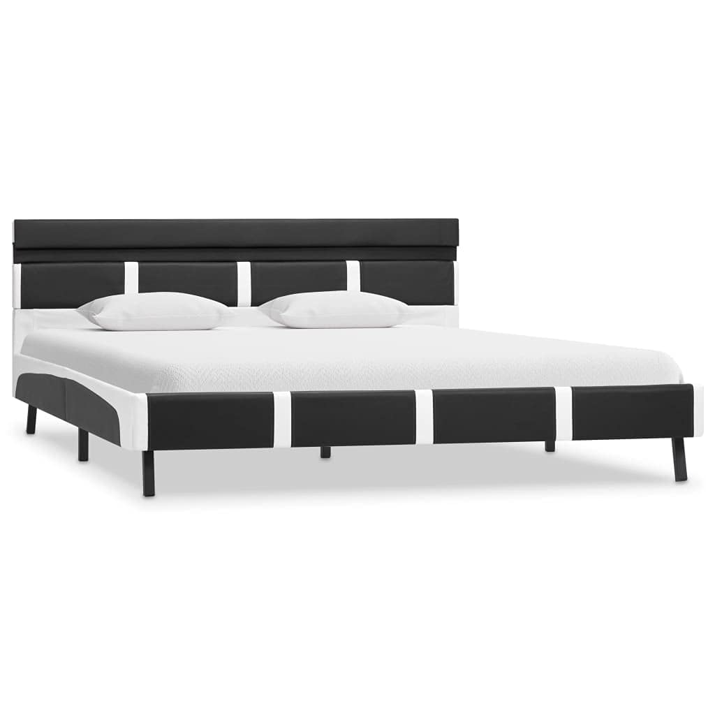 Marco de cama LED con funda de piel sintética y mando a distancia, color gris, 120 x 200 cm, incluye barra de luz ajustable para iluminación individual, construcción robusta de plataforma