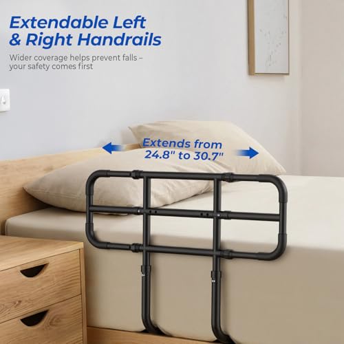 KingPavonini Bed Rail with Extendable Handle 350 LBS Capacity, Model BS09 by KingPavonini - Used condition - Image 5