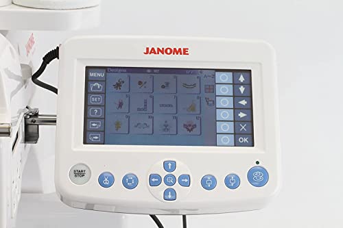 Janome Mb-4S Commercial 4 Needle Embroidery Machine #TOP5