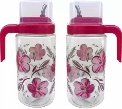 Image of 1000 ml Cooking Oil Dispenser (Pack of 2) (Pink)