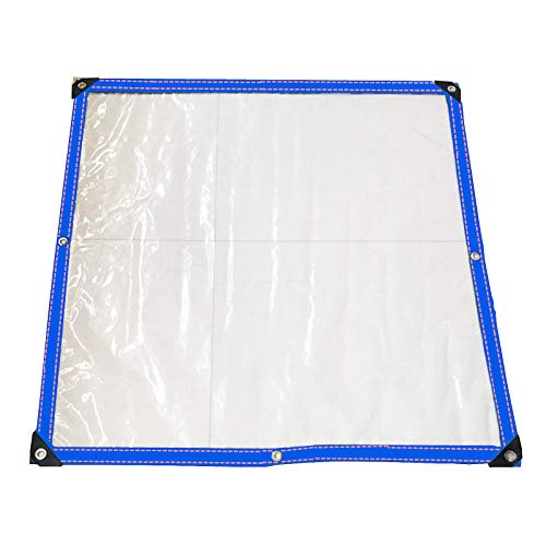 Lona De Plástico Impermeable Perforada A Prueba De Lluvia Con Bordes Gruesos, Utilizada Para Película De Cobertizo De Cultivo De Flores De Balcón De Ventana (140 G / ㎡)(Size:1 * 2M)