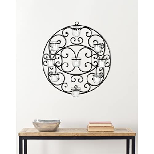 Safavieh Wall Art Collection Vine And Leaf Candle Holder Wall Sconce, Set Of 3 #TOP8