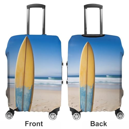Beach Surfboard Luggage Cover Elastic Suitcase Protector Case Anti-Scratch Washable Baggage Covers Protector For Traveling, Aircraft Consignment L3