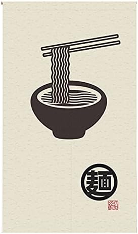 Amazon ラーメン屋 のれん 招福イラスト カーテン 和風雑貨 暖簾 つけ麵 のれん オンライン通販