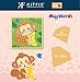 Kitfix - Diamond Art Mini Cheeky Monkey - Big Diamonds - Diamond Painting for Children 5+ - 12,5 x 12,5cm - for Girls and Boys - 2508