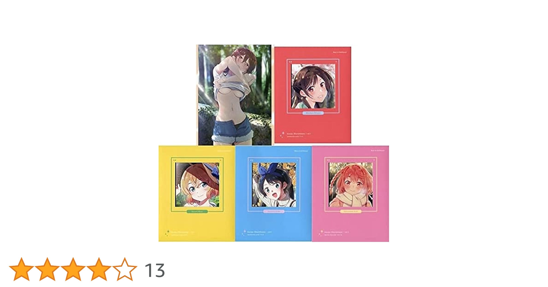 Amazon.co.jp: 【Blu-ray】彼女、お借りします Blu-ray 全4巻セット