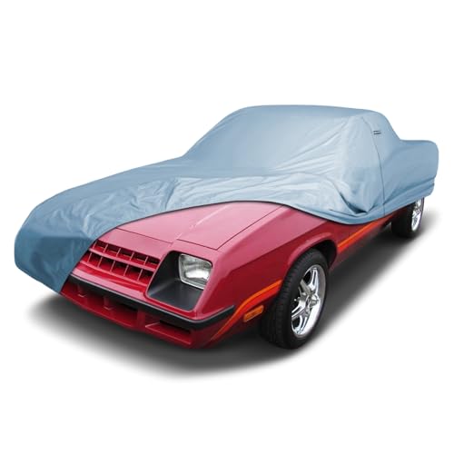 Image of iCarCover Premium Car Cover for 1983 Plymouth Scamp Heavy Duty Waterproof All-Weather Automobiles Custom Fit Indoor Outdoor UV Snow Protection Covers with Straps and Bag