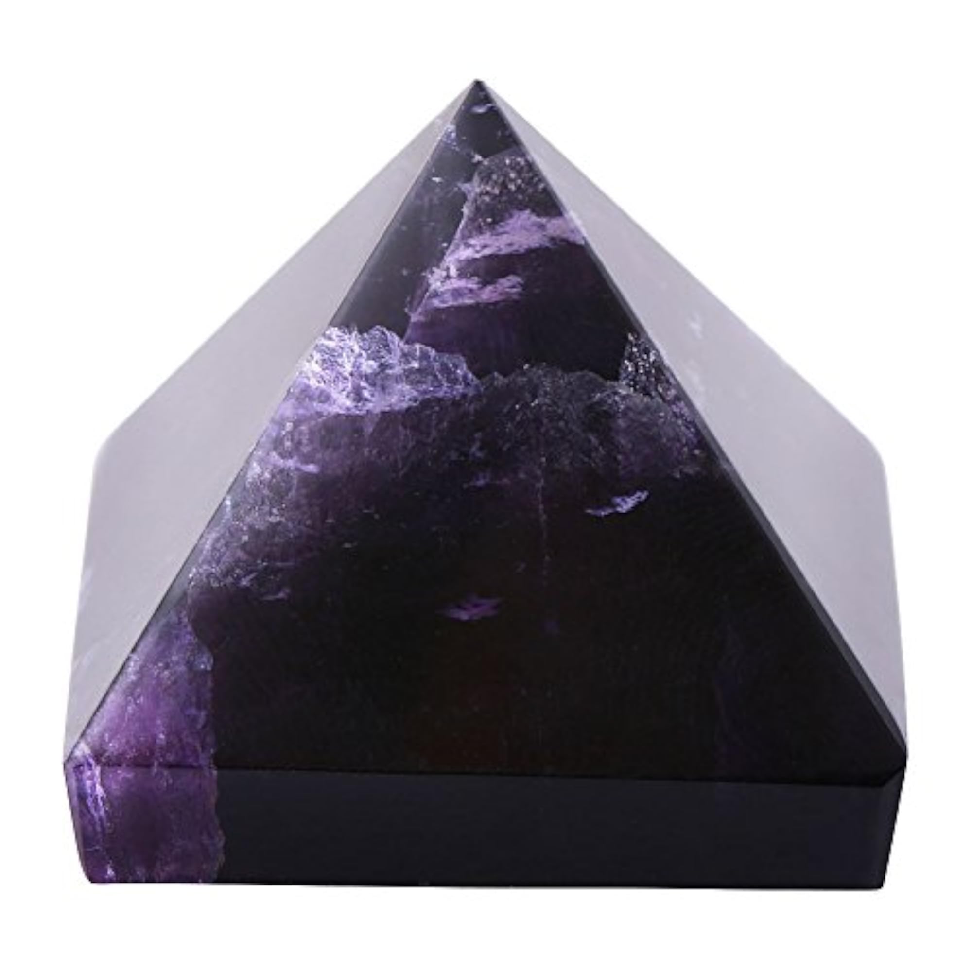 Amethyst Pyramid Natural Crystal for Home Decor