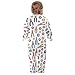 Emelivor Pliers Screw Colorful Newborn Baby One-Piece Sleepers Long Sleeve Footed Romper Pjs for Boys Girls